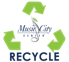 Music City Center Recycle logo